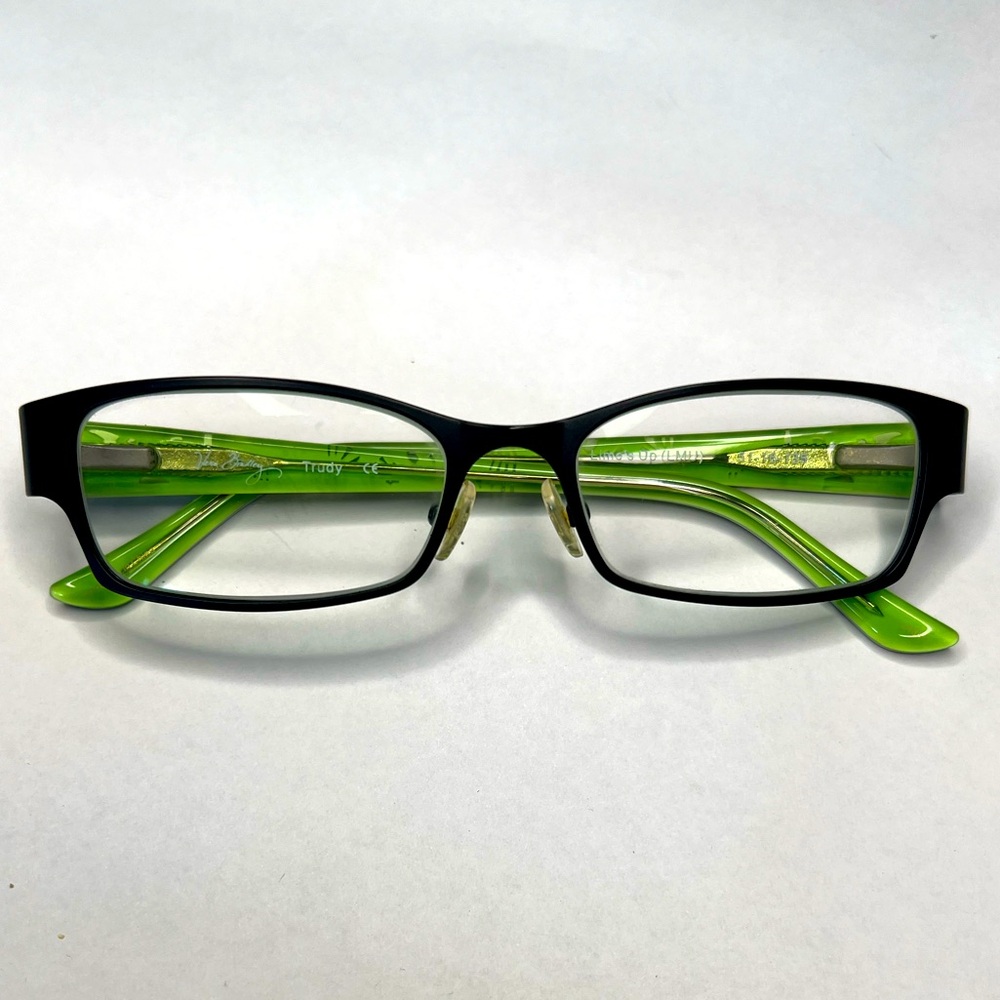 Vera Bradley Women’s Eyeglasses Limes Up - Trudy green black and white